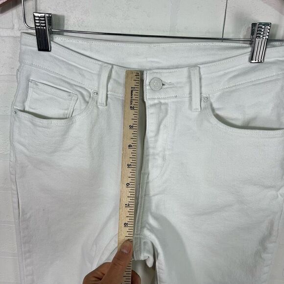 Levi Strauss Womens White Ankle Jeans Size 28W - Picture 5 of 12